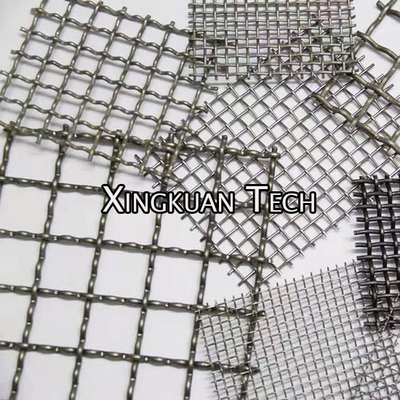 SS304 Krümmnetz 0,6 mm Drahtdurchmesser mit 2 mm 3 mm 3,5 mm Öffnung