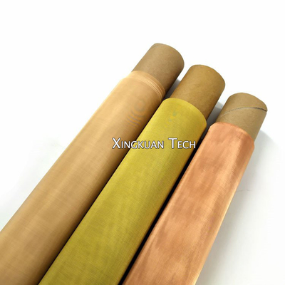 Abschirmung der kupfernen MessingPhosphor-Bronze, die Schirm-Masche abschirmt