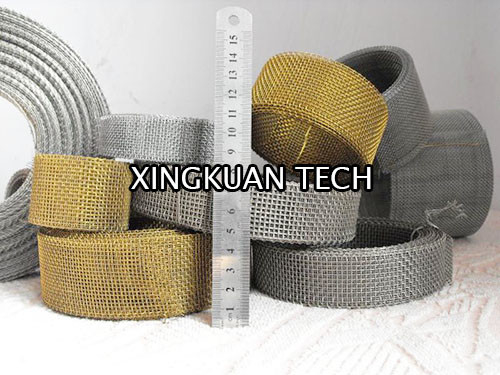 2cm 1m gesponnene Stahl-Mesh Screen Super Enge mit geschlossenem Rand