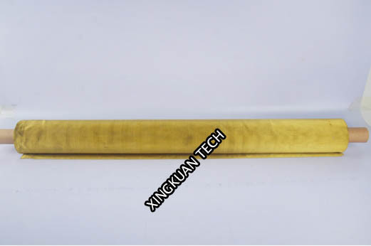 Gelbes Messingdrahtgewebe Mesh Screen H65 H70 H80 mit goldener Farbe