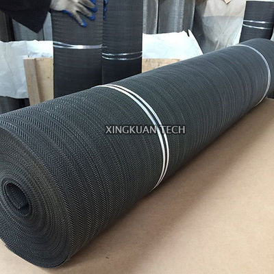 Schwarze Masche der Drahtgewebe-Mesh Cloth For Rubber-Kunststoffindustrie-40 Maschen-60 der Maschen-80