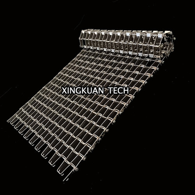 Hufeisenkettenebene Flex Conveyor Belt für backende Reinigung und das Trocknen