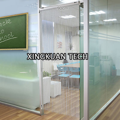 Dekorativer Aluminiumkettenglied-Fliegen-Vorhang sortiert 90×210cm aus