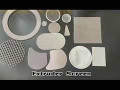 Edelstahl-Extruder-Schirm-Mesh Filter Foreign Particles From-Schmelzplastik